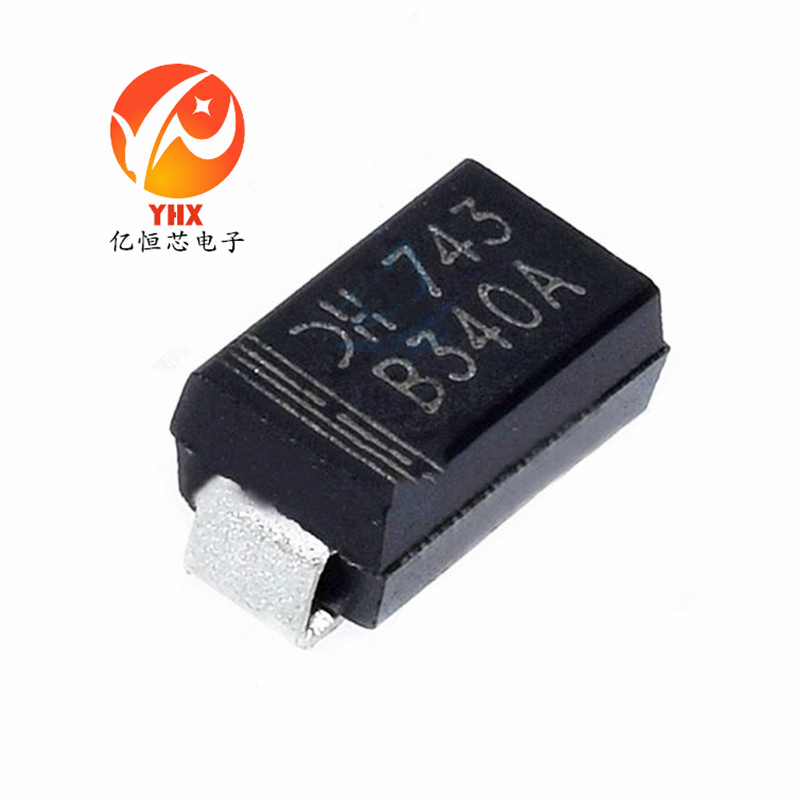 B180A-13-F B180A 贴片肖特基二极管 DIODES 1A 80V DO-214AC SMA