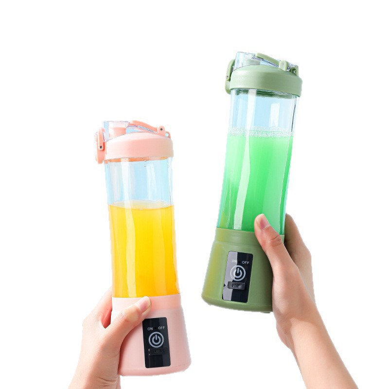 Tragbarer Entsafter für den Hausgebrauch, Mini-USB-Entsaftungsbecher mit starkem Mixer, tragbar, kleine Größe, Mini-Design