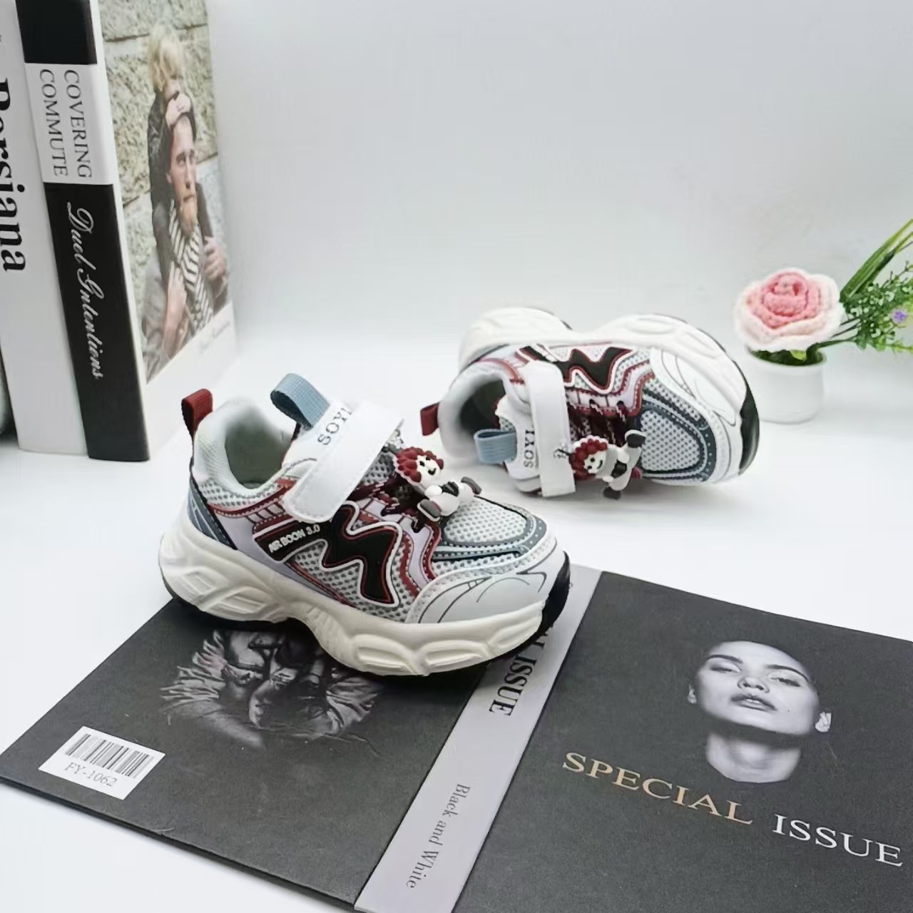 Nuevos zapatos deportivos de primavera para niños, zapatos respirables para padres, zapatos casuales para niños, zapatos para bebés de 3 años