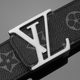 Cross-border men's fashion belt smooth buckle printed check fashion casual men's spirit boy pants belt