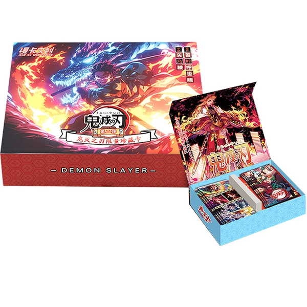 Man Card Cultural and Creative Demon Slayer: Blade Collection Card 2nd Bullet Box 12 Packs + 1 25 Pictures