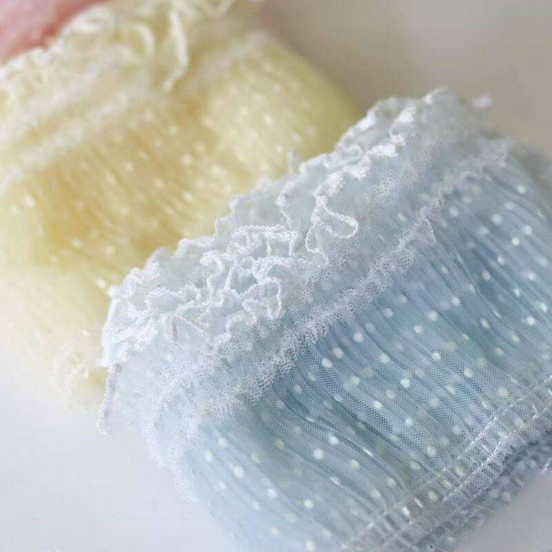 水玉プリーツメッシュ立体レースドレスヘアアクセサリーブーツバッグペットロリータ装飾|undefined