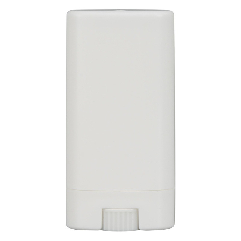 En stock 15G Oval tubo de bálsamo labial boca tubo de cera DIY tubo de bálsamo labial cosmético embalaje tubo de sub-embalaje antitranspirante crema tubo