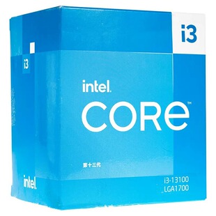 Suitable for Intel I3-13100 13Th Generation Core Processor Desktop New Loose Chip Cpu 4 Cores 8 Lines