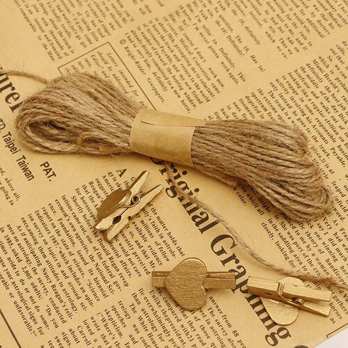 Hemp rope retro handmade diy hemp rope wholesale creative DIY braided twist rope accessories jute rope binding rope
