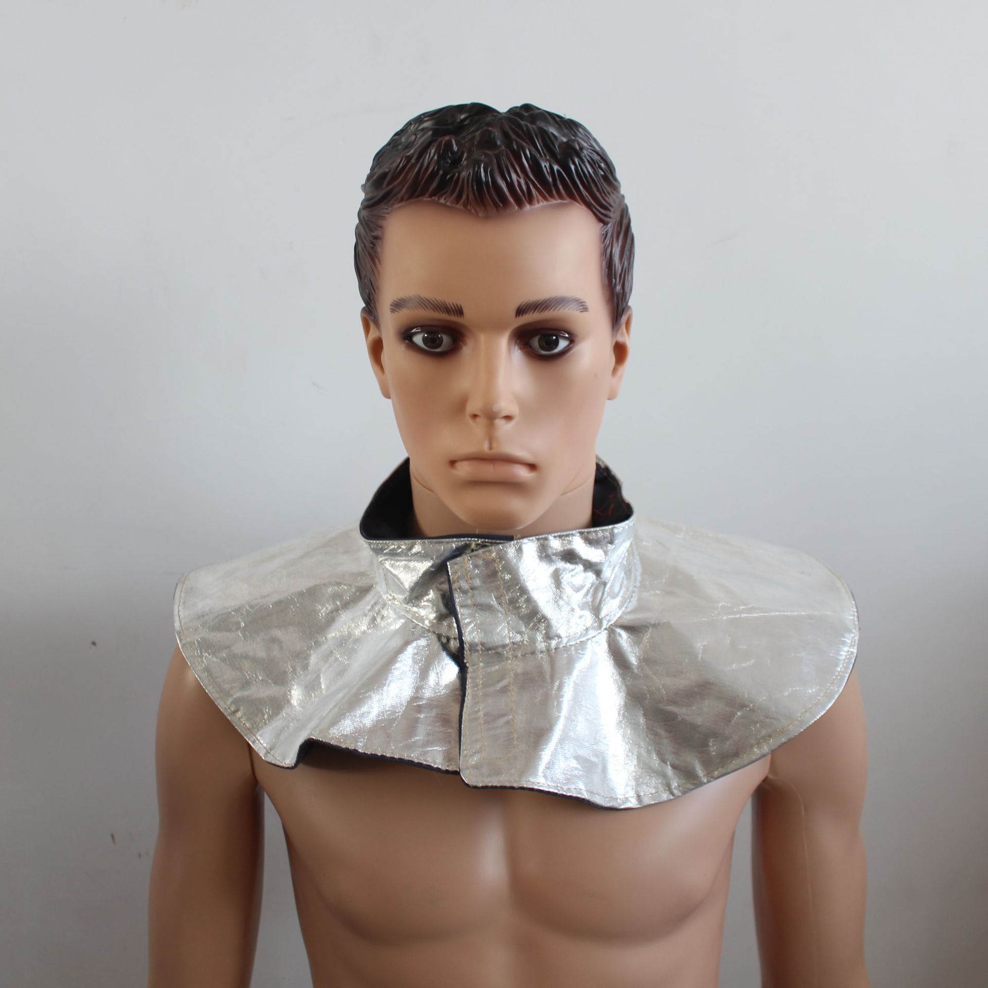 厂家直销铝箔隔热披肩铝箔套脖铝箔耐高温辐防射防火冶炼劳保披肩