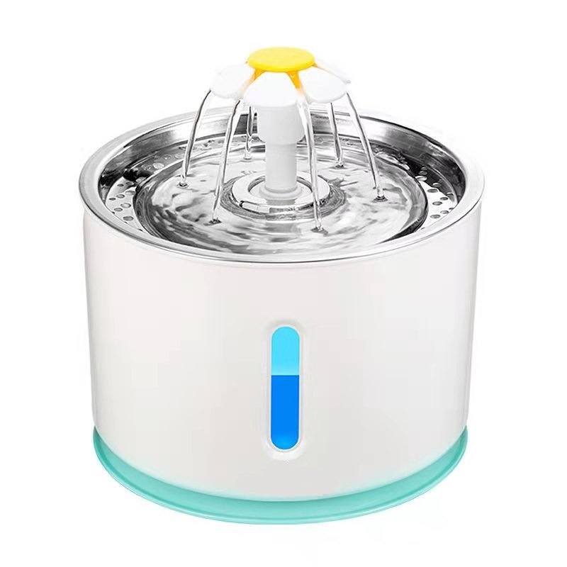 Fuente de agua eléctrica inteligente para mascotas, bebedero automático para gatos y perros, silencioso y fácil de limpiar
