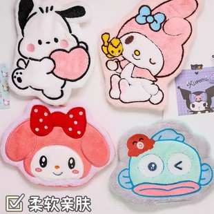 Hanging hand towel handkerchief super absorbent children hand washing ugly fish small towel toilet kitchen hand cloth