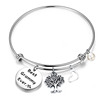 Jewelry stainless steel, adjustable bracelet engraved, 2022 collection, Birthday gift