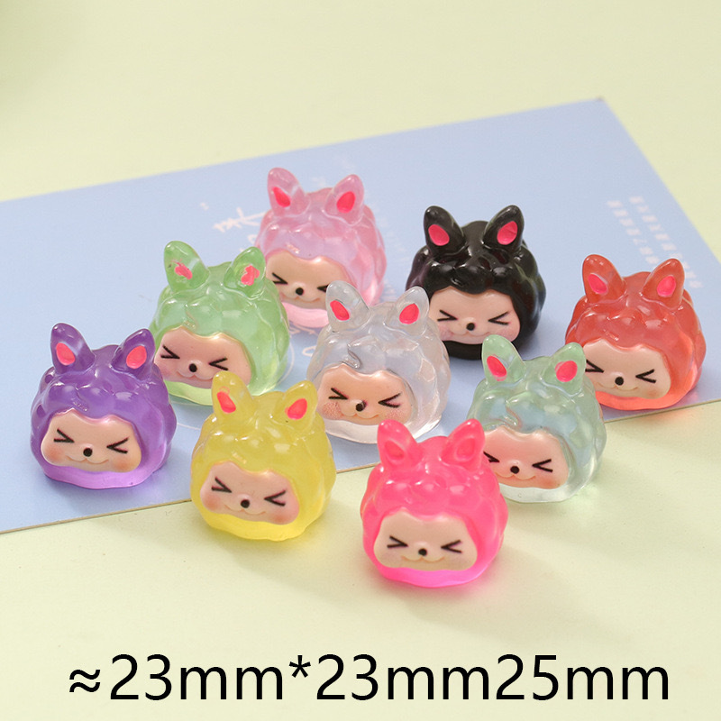 소형 야광 KIKI(혼합 색상)