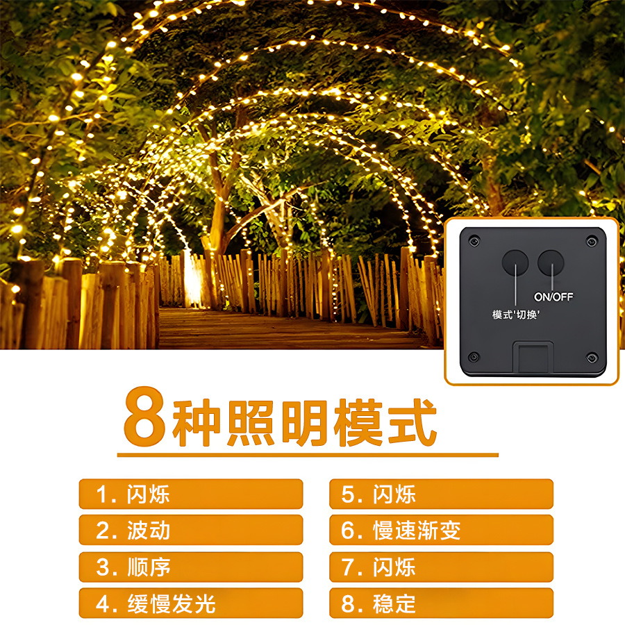 Luces solares con temática navideña Adornos de piso Centro comercial Hotel Decoración de escenas al aire libre Decoración de fiestas callejeras