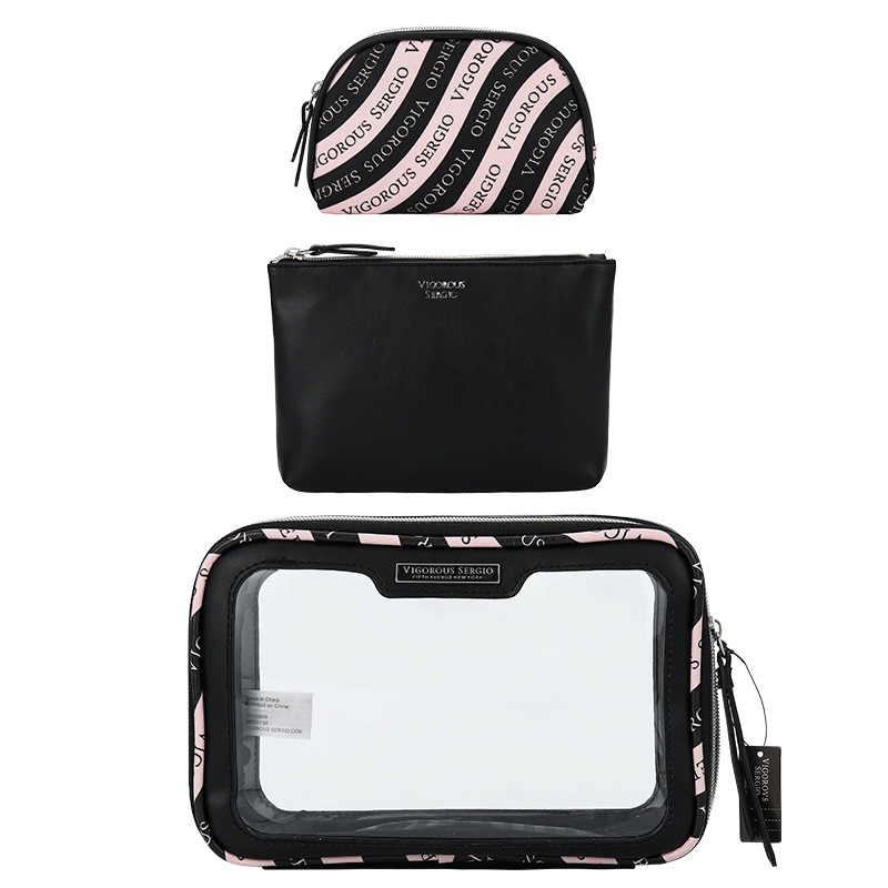 Juego de tres piezas-ola negra