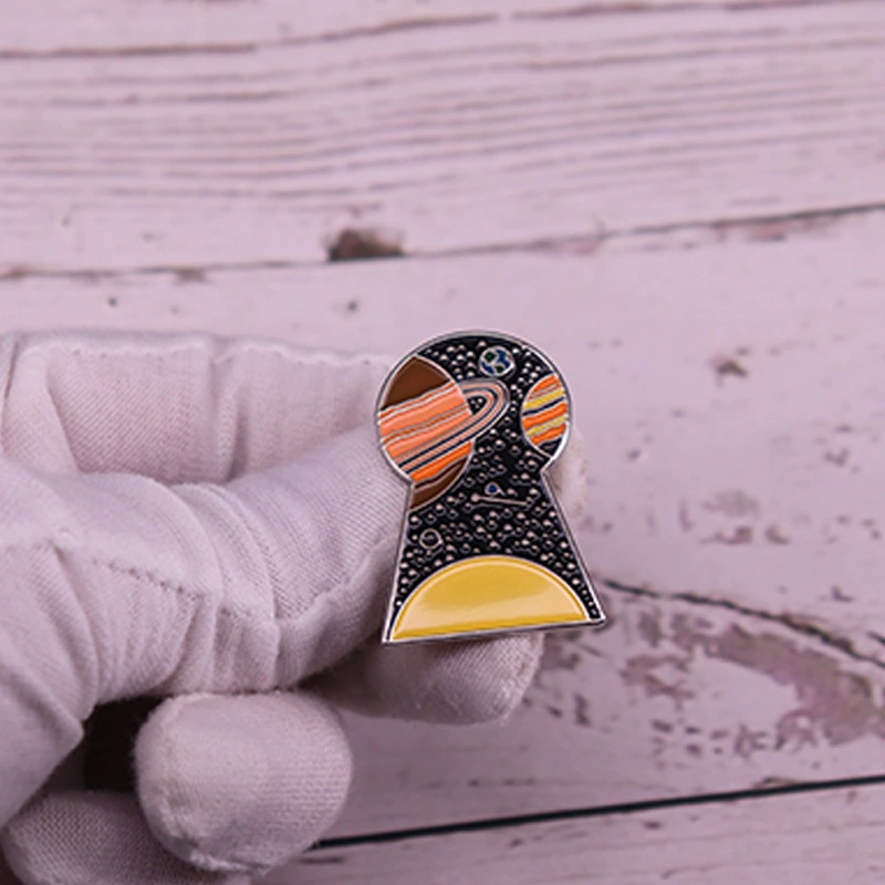 Брошь Галактика и НЛО Значок Тайна Космического Космоса