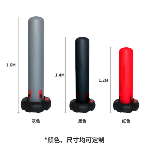 Source Factory Boxing and MMA Inflatable Strike Post Muay Thai Martial Arts Home Training Boxing Bag