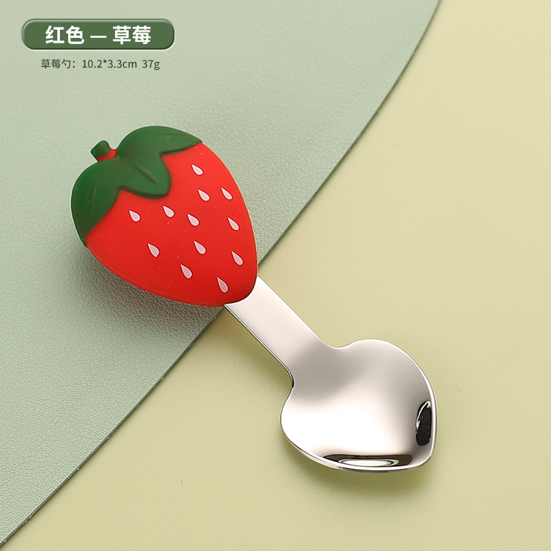 딸기 레드 스푼 (OPP 백)