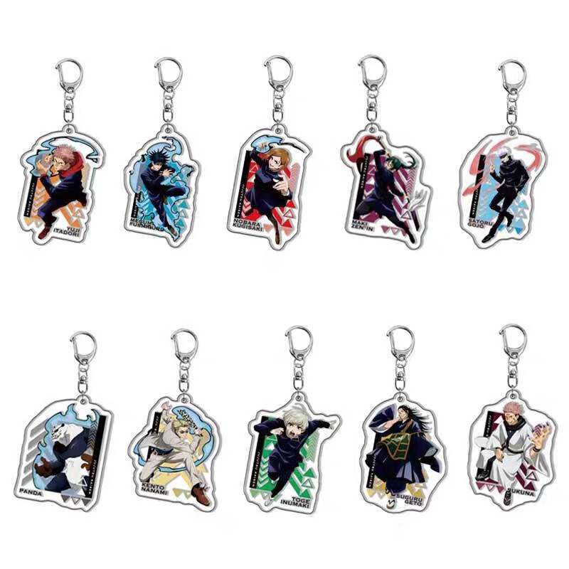 Jujutsu Kaisen Gojo Suguru Geto Shigeo Gojo Satoru Itadori Sukuna acrylic keychain Fushiguro Megumi pendant