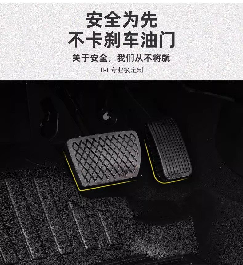 Suitable for Ideal I6/I8 Special Car Floor Mats Tpe Starry Sky Carpet Trunk Mat Backrest Mat Accessories