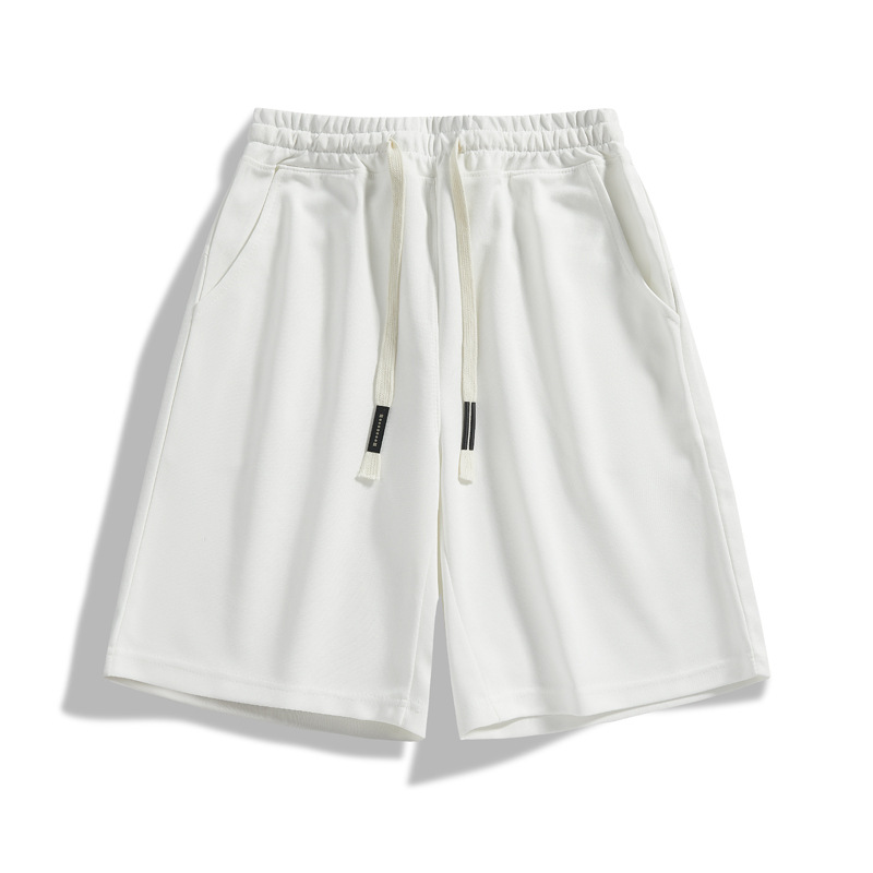 Pantalones cortos casuales estadounidenses transfronterizos de verano delgados sueltos pantalones deportivos de tamaño grande pantalones de algodón de hombre impresión personalizada