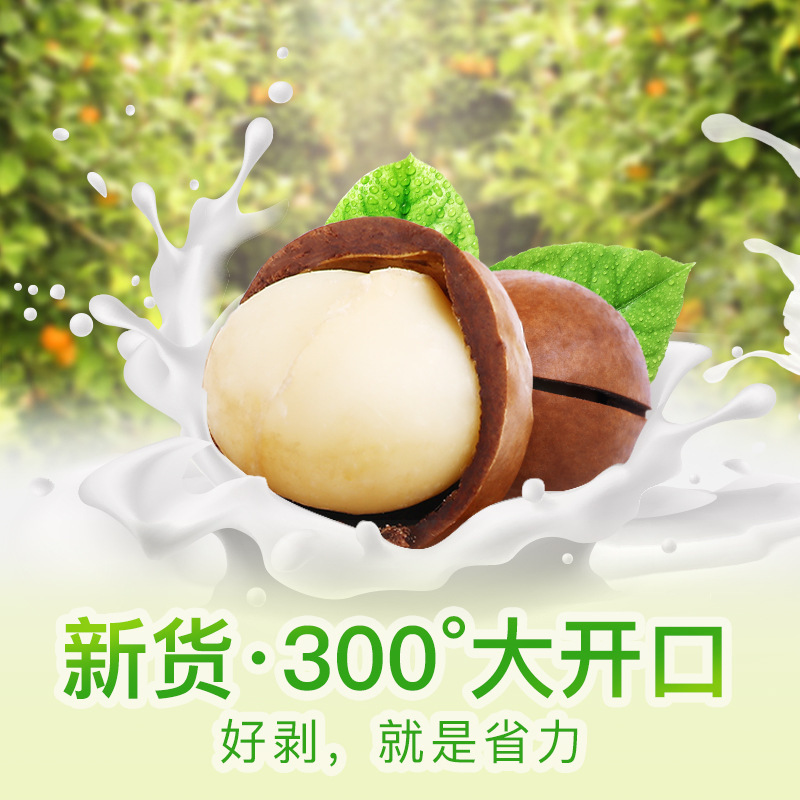 百草味栗仁ハワイ果開心果バダンナッツ炒め物レジャースナック|undefined