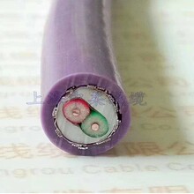 Profibus-DP总线电缆兼容西门子6XV1830-0EH10通讯线RS485紫色2芯