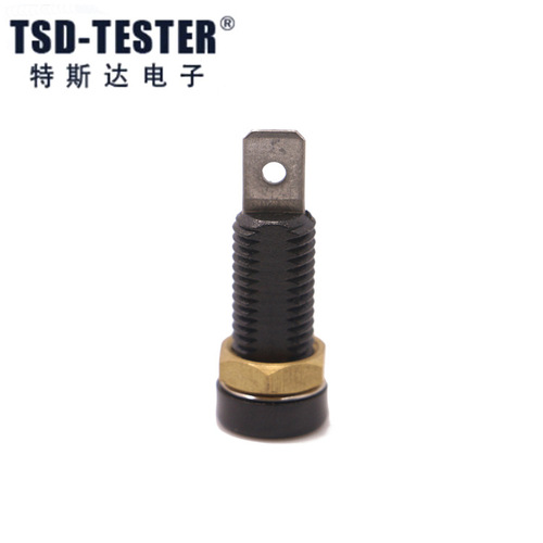 S4244 4mm panel socket banana socket galvanized ABS shell welding or 6mm blade connection 24A binding post