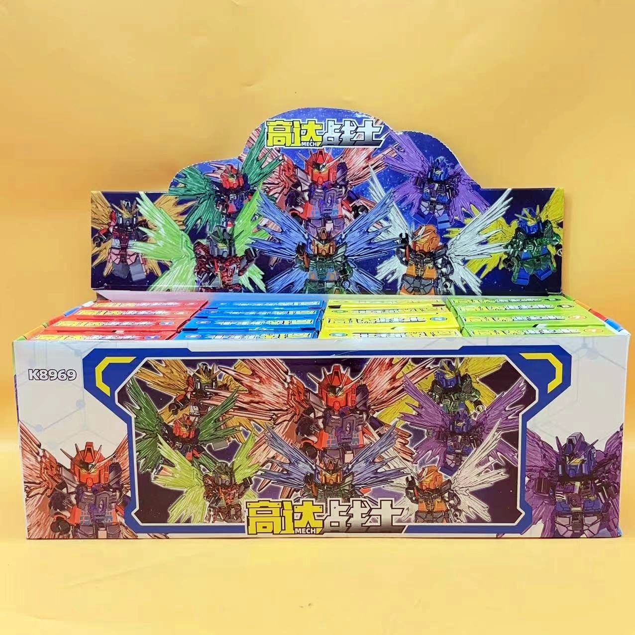 8969 큰 날개 가우다 전사-랜덤 박스 [디스플레이 박스가있는 팻 16 박스]