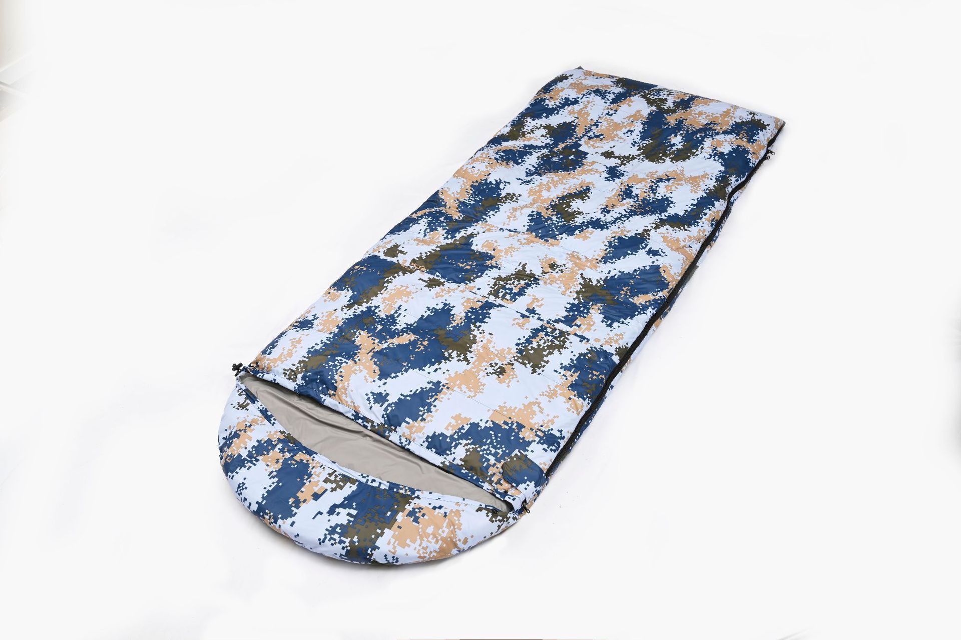 해군 미채 패턴 충전재 퀼트 (210*80cm)