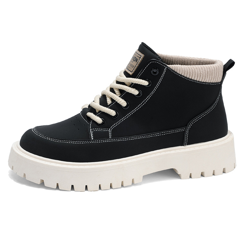 Martin botas para hombres 2025 nuevo otoño zapatos de altura hombres botas de trabajo casuales botas de tendencia botas de moda con suela gruesa image 6