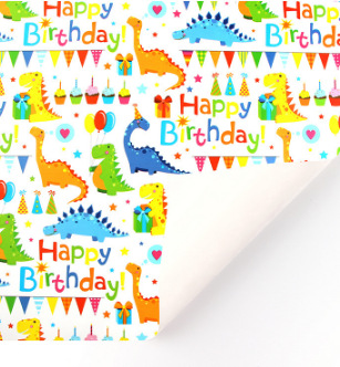 Suministro exclusivo transfronterizo de papel de regalo para el Día del Niño, papel de regalo de cumpleaños con dibujos animados, papel para manualidades infantiles. image 21
