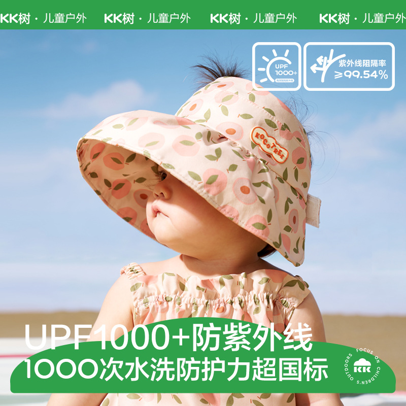 KK árbol sombrero para el sol para bebés protección UV sombrero para el sol para bebés sombrero de verano para niños y niñas sombrero para el sol para niños delgado
