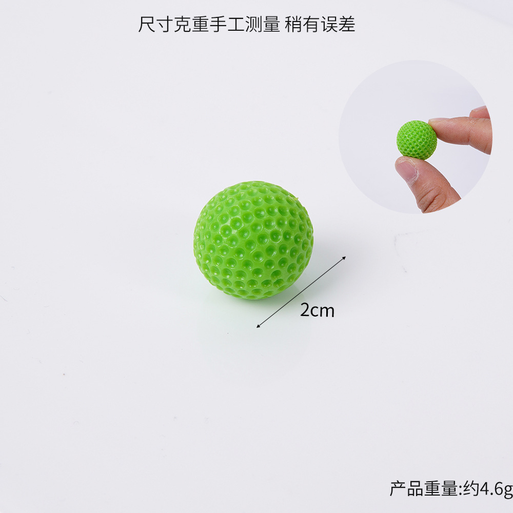 2cm 녹색 골프공
