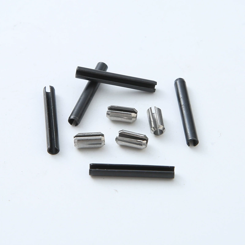 Черный 65 марганцевая сталь, нержавеющая сталь, эластичный штифт, открытый цилиндрический штифт, позиционирующий штифт, фиксированный штифт, полый штифт M1,5-M25