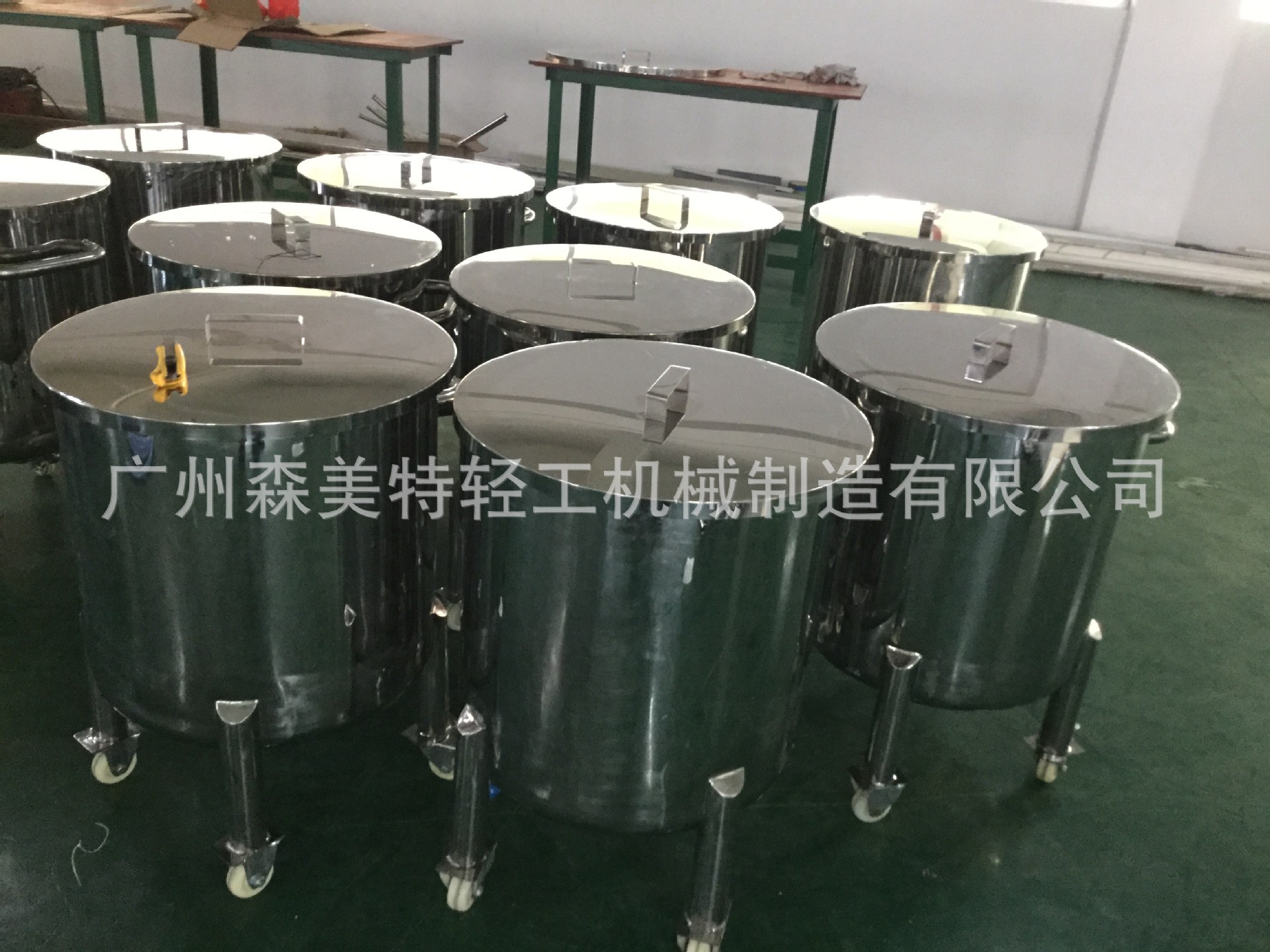 300L型不锈钢敞口储罐 不锈钢罐 储物罐 半成品贮罐 精油储罐