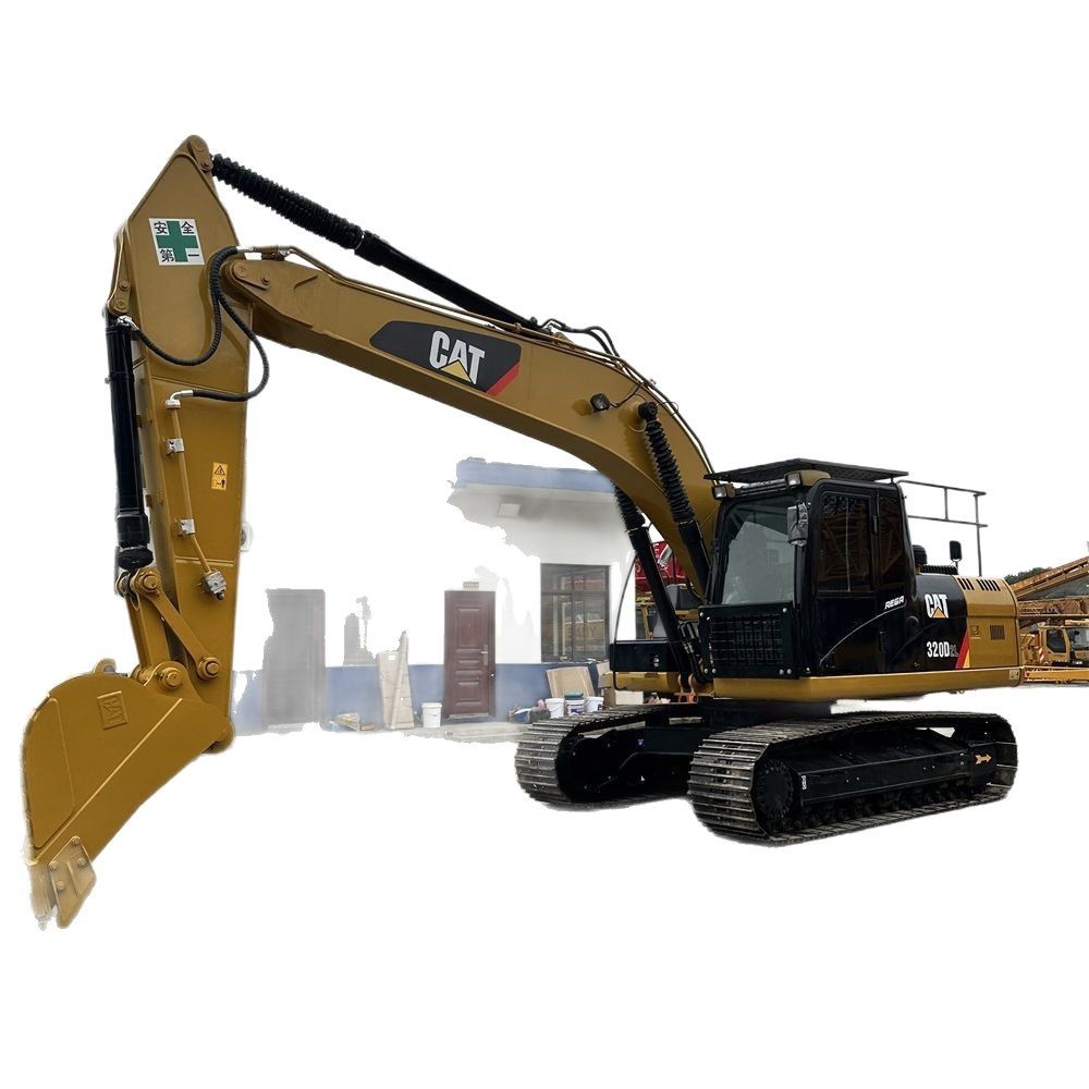 Excavadora de segunda mano auténtica japonesa de 20 toneladas CAT320D excavadora gancho Caterpillar 320D