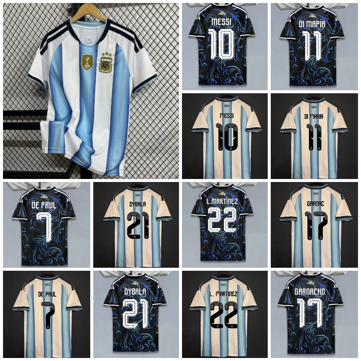 Argentina Messi 22 Forması - Ev və Səfər Futbol Forması