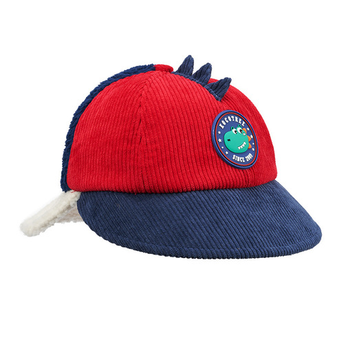 KK tree children's hat spring and autumn front and rear dual-use brim baby peaked hat boys and girls infants winter new style