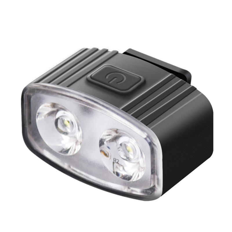 Lámpara de bicicleta faro de bicicleta luz trasera conjunto de lámpara de advertencia de carga impermeable bicicleta de montaña de noche iluminación equipo al aire libre
