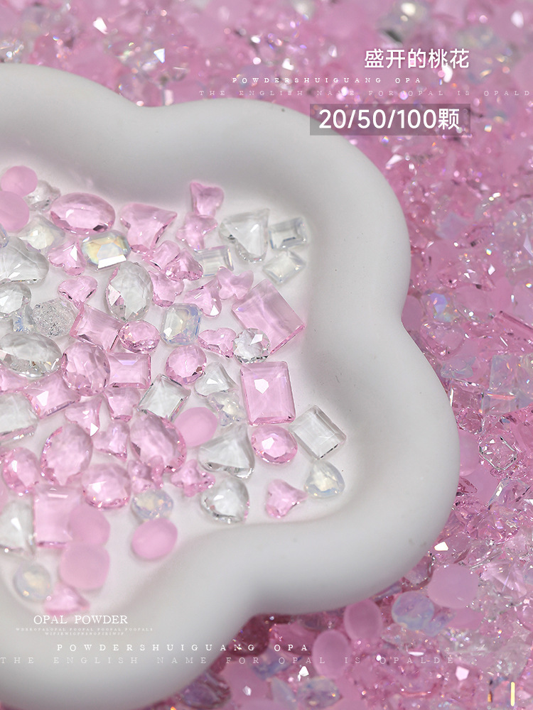 싱글 k9 부티크-피는 복숭아 꽃과 혼합