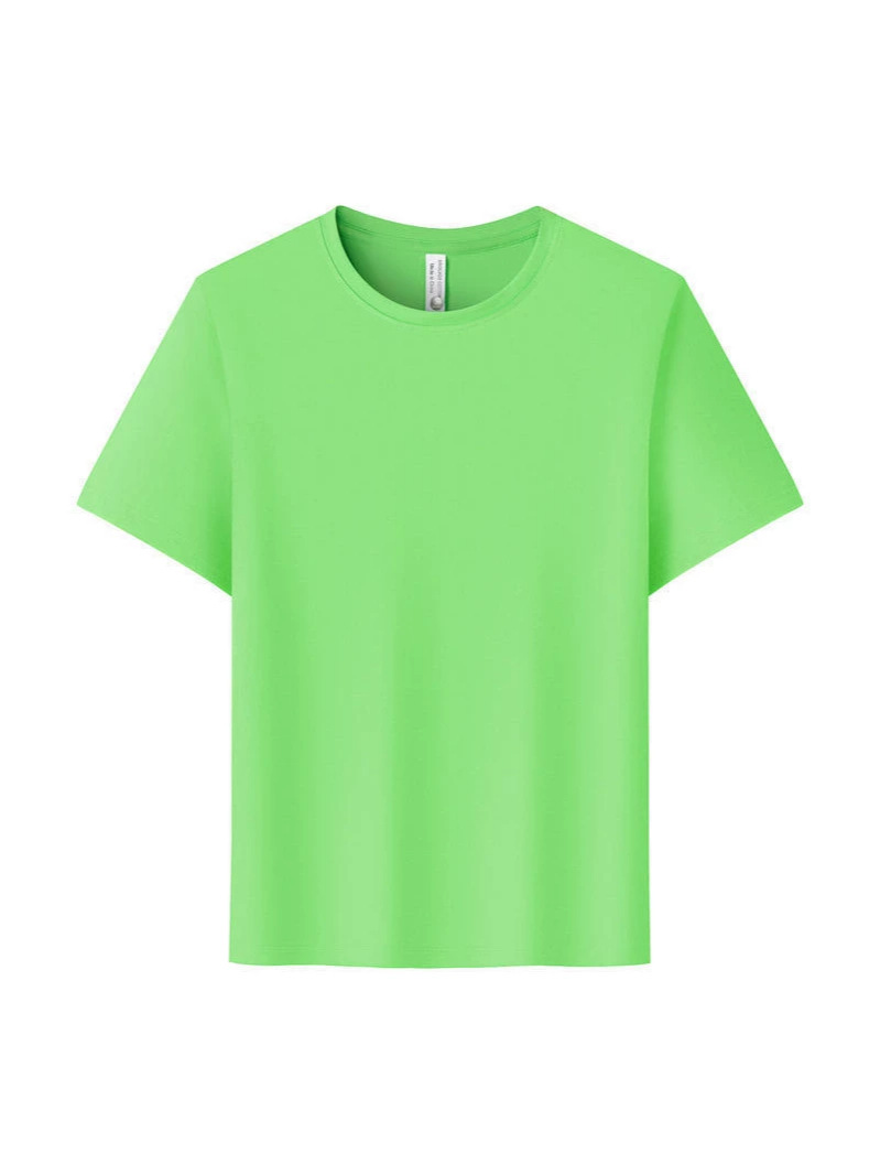 Camiseta cultural de cuello redondo de publicidad Disan algodón antibacteriano ropa deportiva de trabajo de verano de secado rápido camiseta de manga corta logotipo personalizado