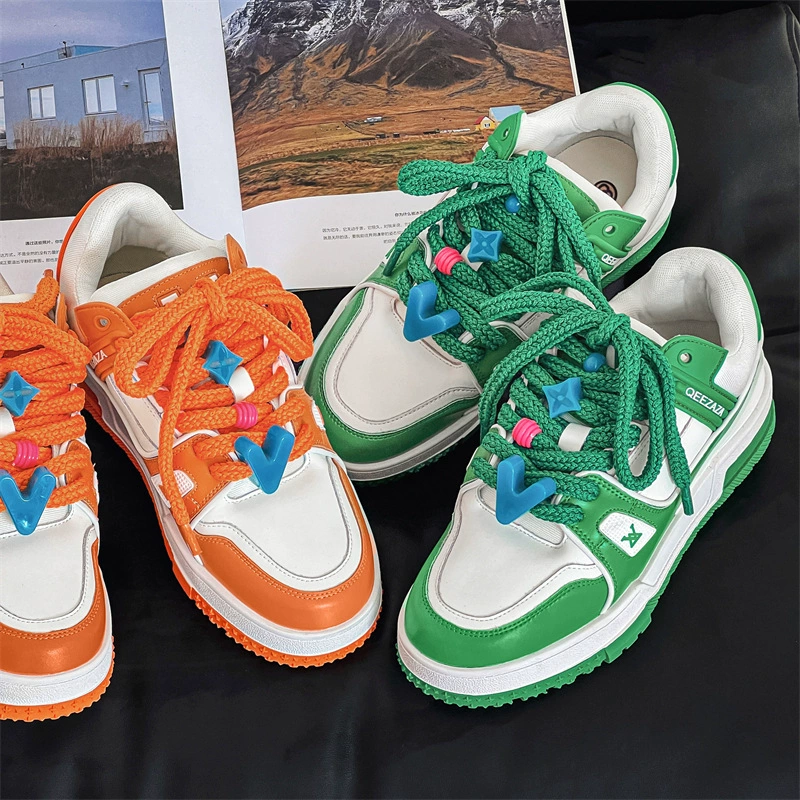 Новая национальная обувь с толстым дном, нишевые туфли для мужчин и женщин