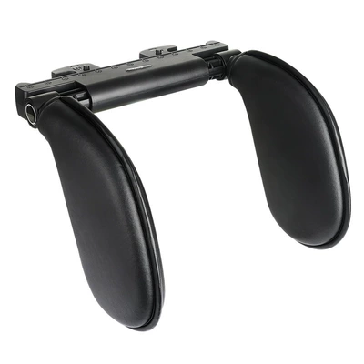 Headrest: Kidsren and the Elderly Cervical - a10-enlarged-sponge-leather-model-black