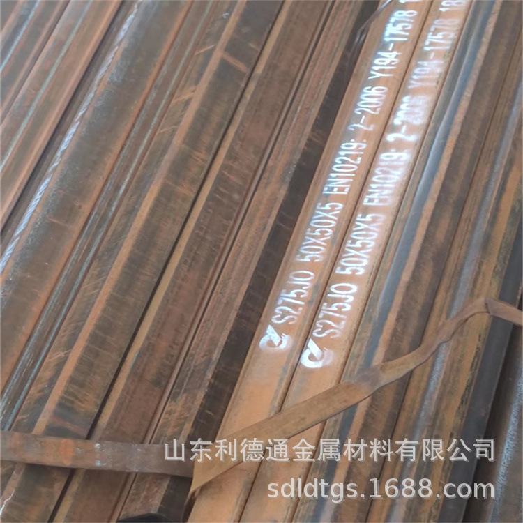 欧标方管S275JR方管S355JR欧标方管厚壁矩形管规格齐全货源充足