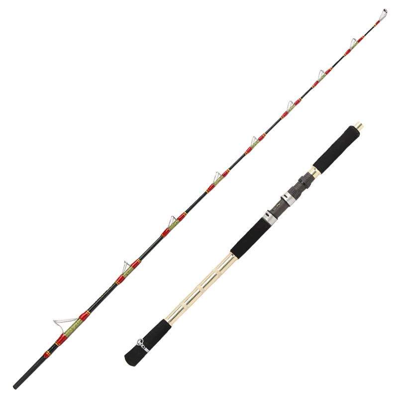 Фабричный оптовый Quan Fuji ручной электрический зажим 80-120 прямой рукоятка пистолет рукоятка потоковая стержень глубоководная лодка рыболовная удочка рыболовная удочка