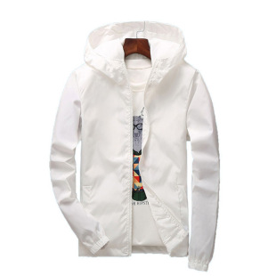 2022 new cross-border e-commerce casual coat foreign trade men's thin hooded plus size 7X casual windbreaker coat
