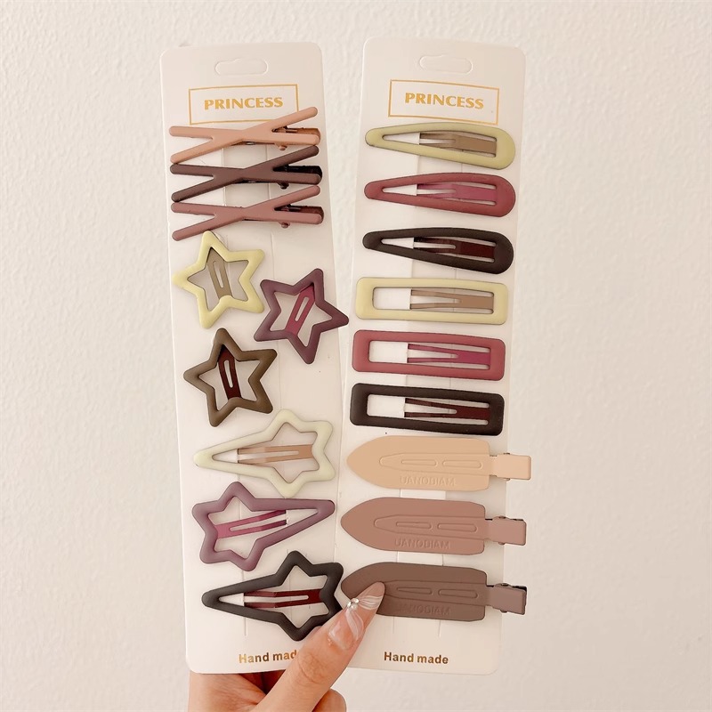 Meilad clip para el cabello para mujeres 2025 nuevo red lateral bang clip para el cabello frente clip para el cabello BB clip para el cabello