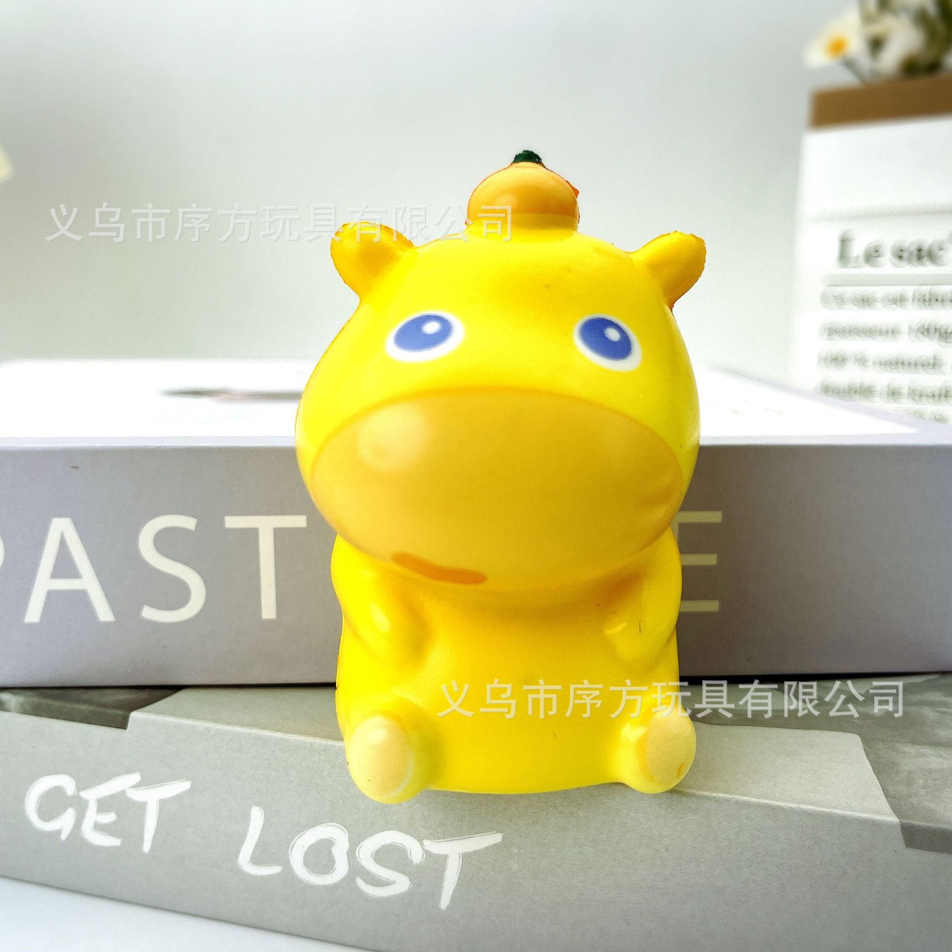 Pequeños juguetes de descompresión adultos pu kapibara rebote lento pellizco juguetes de descompresión niños descompresión barraca caja ciega