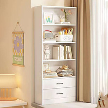 实木书架落地置物架儿童书柜家用客厅飘窗收纳柜子储物柜玩具柜子