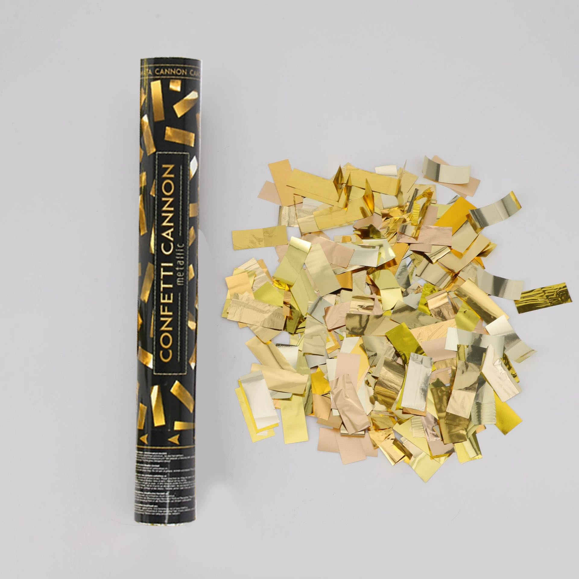 Новый кросс-бордерный золотой квадратный конфетти фейерверк для вечеринки Amazon золотой конфетти салют