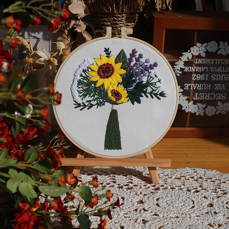 Suzi bordado original-Nuevo bordado DIY punto de cruz hecha a mano paquete de material de tela conjunto fabricante creativo en Stock Nuevo