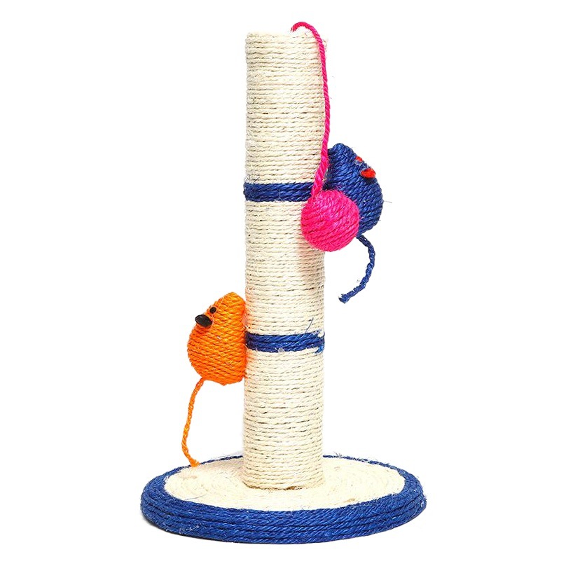 Columna de sisal mascota gato escalada combinación de bastidor de gato resistente al desgaste resistente a los arañazos gato de dibujos animados gato tablero del rasguño del gato juguete al por mayor